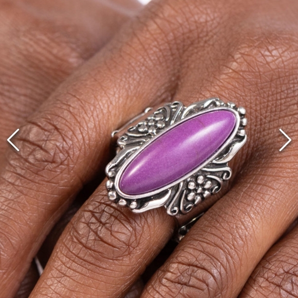 Dreamy Desertscape Purple Ring 💍 - Picture 2 of 3